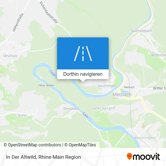 In Der Altwild Karte
