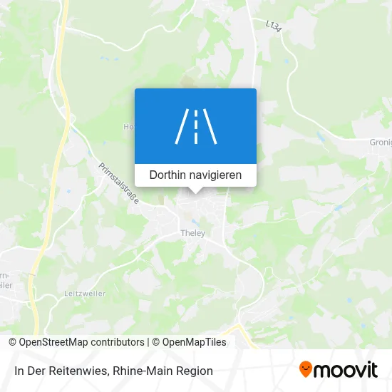 In Der Reitenwies Karte