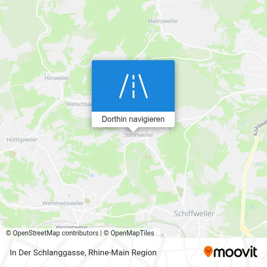 In Der Schlanggasse Karte