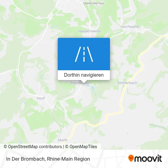 In Der Brombach Karte