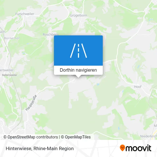 Hinterwiese Karte