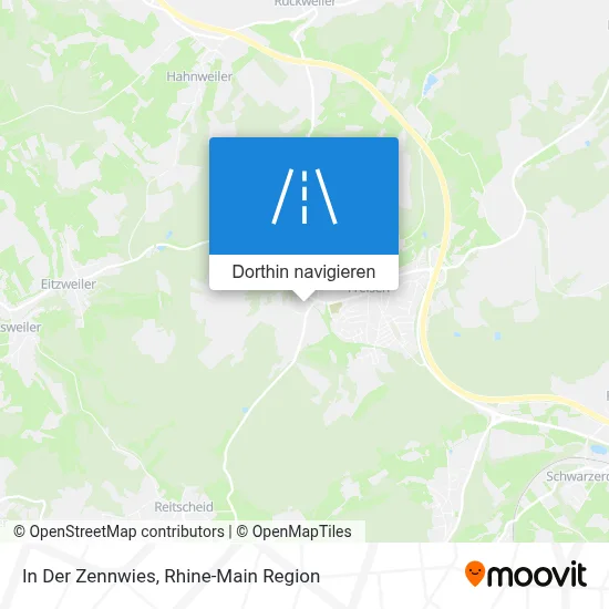 In Der Zennwies Karte