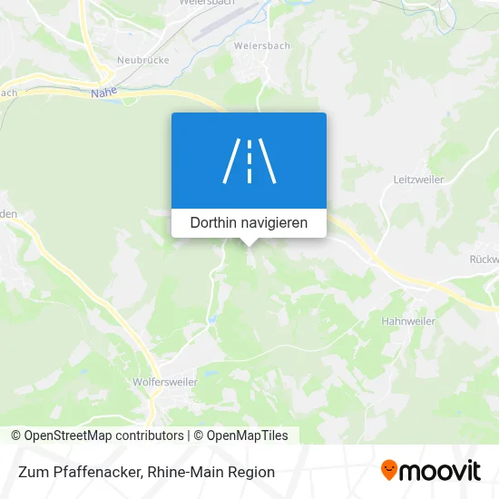 Zum Pfaffenacker Karte