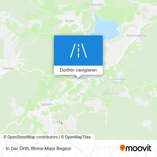 In Der Örth Karte