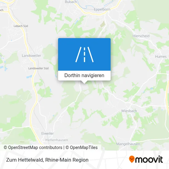 Zum Hettelwald Karte