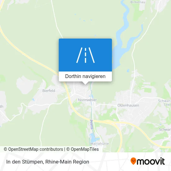 In den Stümpen Karte