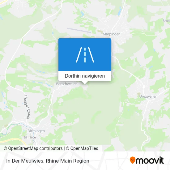 In Der Meulwies Karte