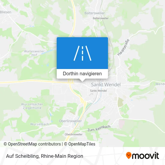 Auf Scheibling Karte