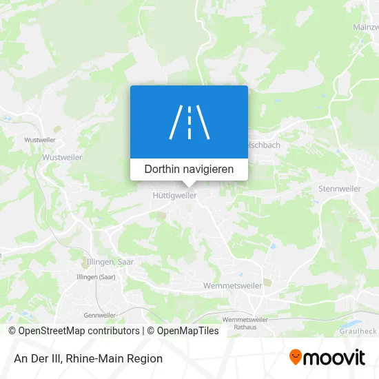 An Der Ill Karte