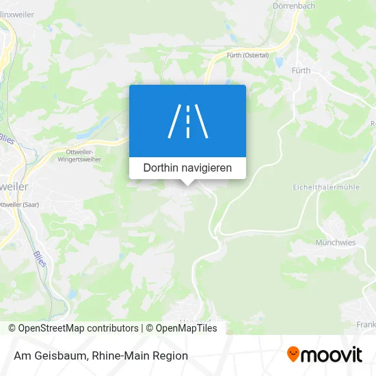 Am Geisbaum Karte