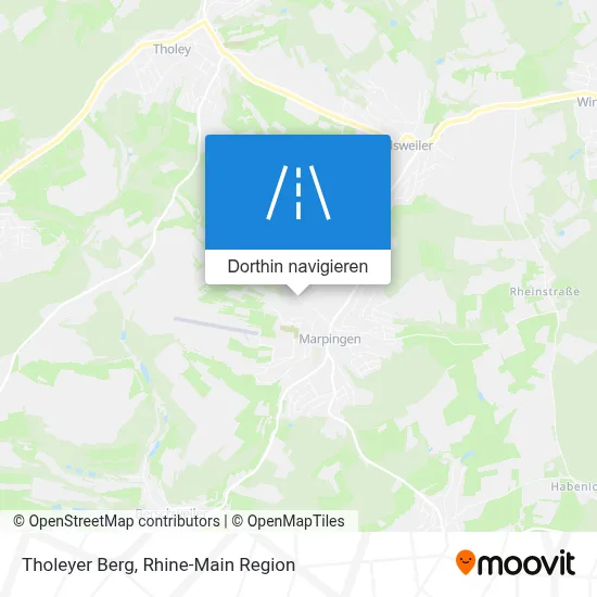Tholeyer Berg Karte