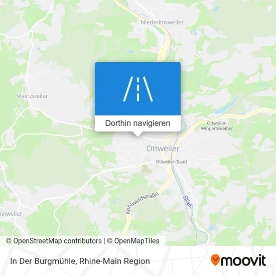 In Der Burgmühle Karte