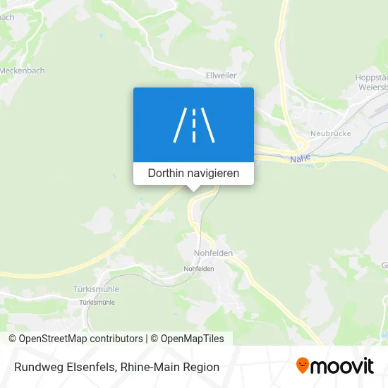 Rundweg Elsenfels Karte