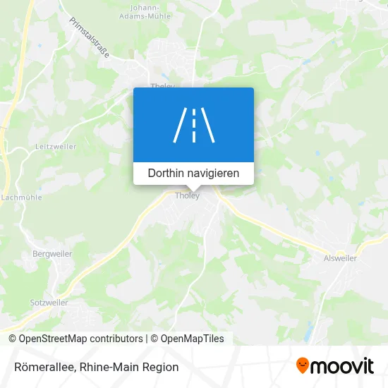 Römerallee Karte