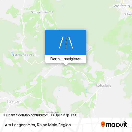 Am Langenacker Karte