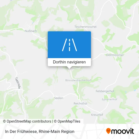 In Der Frühwiese Karte