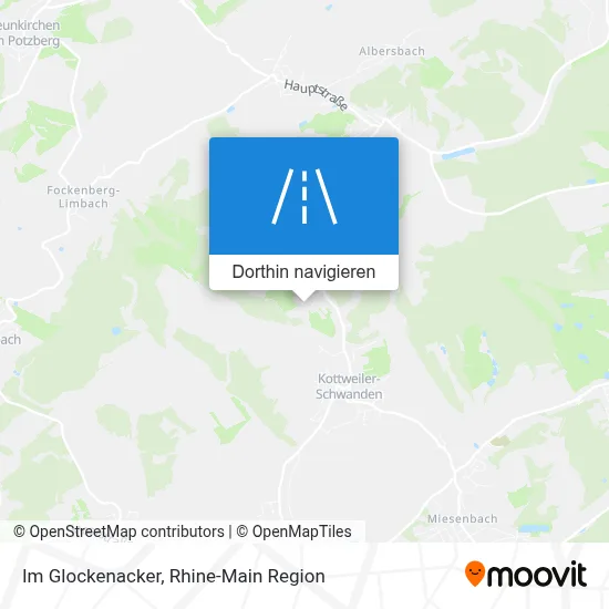 Im Glockenacker Karte