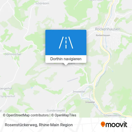 Rosenstückerweg Karte