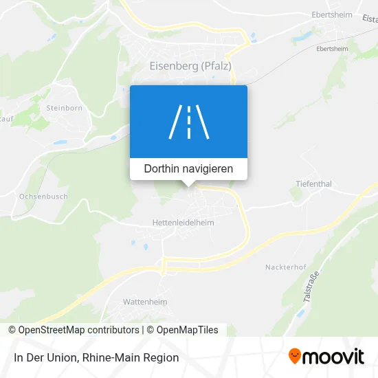 In Der Union Karte
