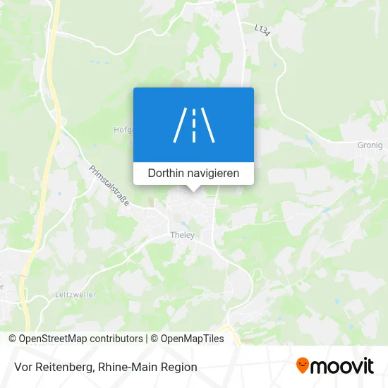 Vor Reitenberg Karte