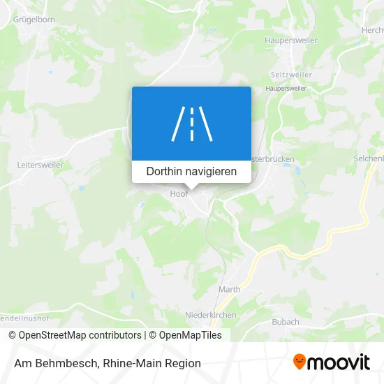 Am Behmbesch Karte