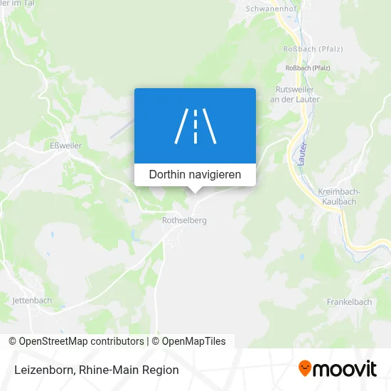 Leizenborn Karte