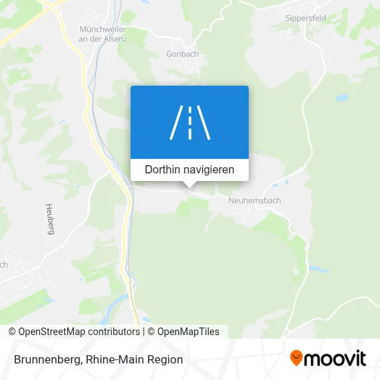 Brunnenberg Karte