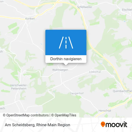 Am Scheidsberg Karte