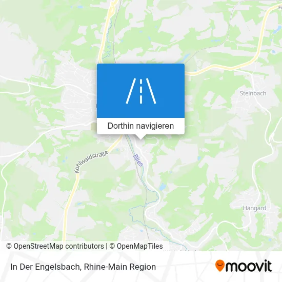 In Der Engelsbach Karte