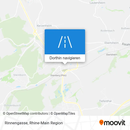 Rinnengasse Karte