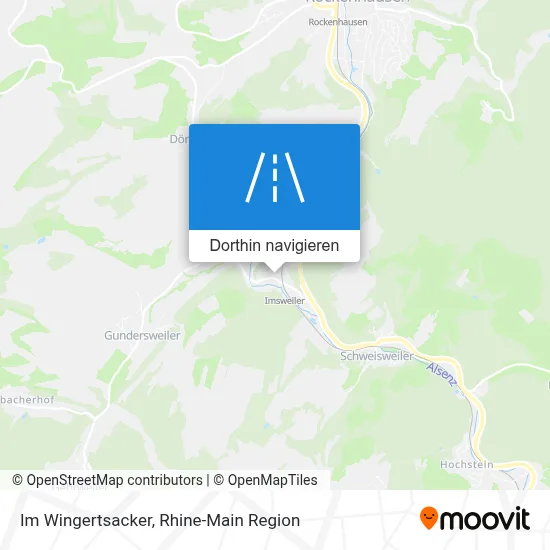 Im Wingertsacker Karte