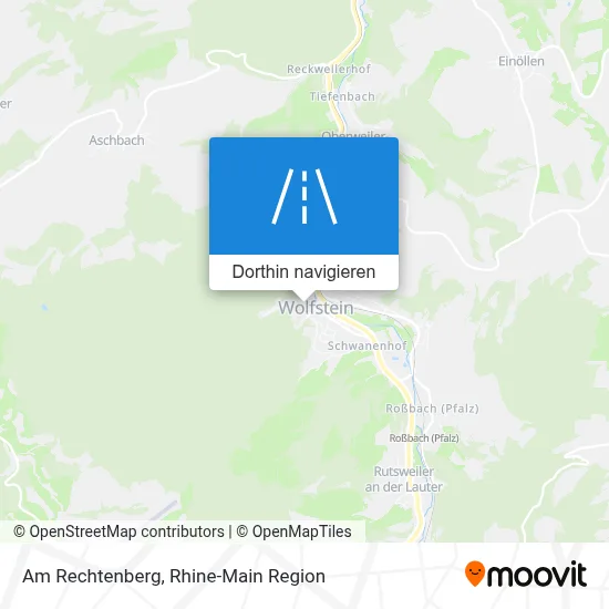 Am Rechtenberg Karte