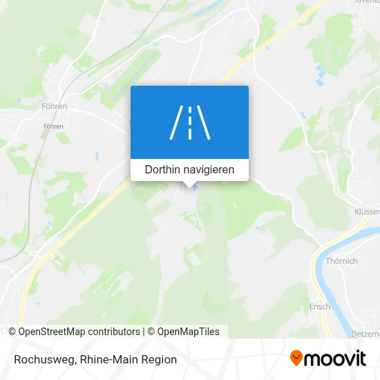 Rochusweg Karte