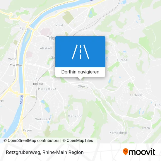 Retzgrubenweg Karte