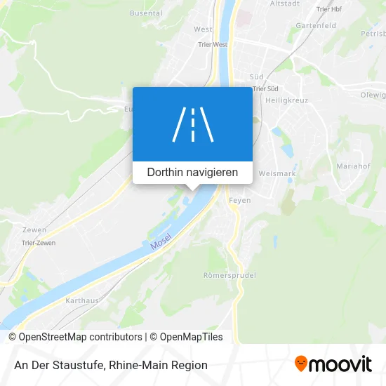 An Der Staustufe Karte