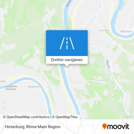 Hinterburg Karte