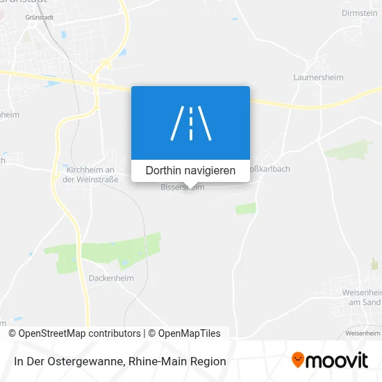 In Der Ostergewanne Karte
