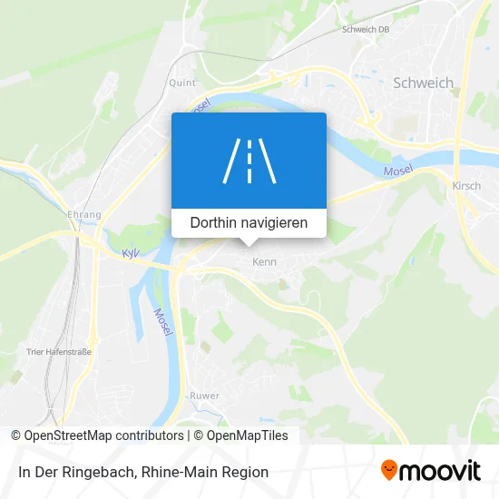 In Der Ringebach Karte