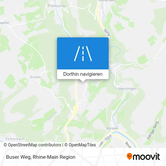 Buser Weg Karte