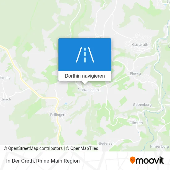 In Der Greth Karte