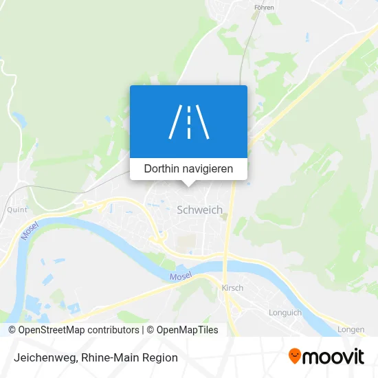 Jeichenweg Karte