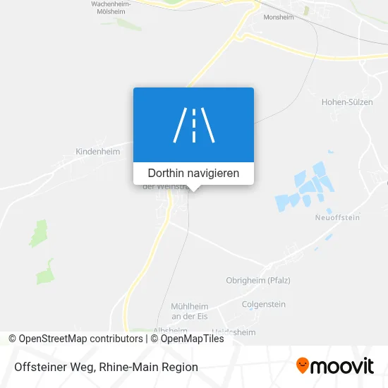 Offsteiner Weg Karte