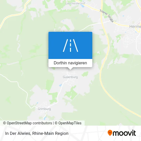 In Der Alwies Karte