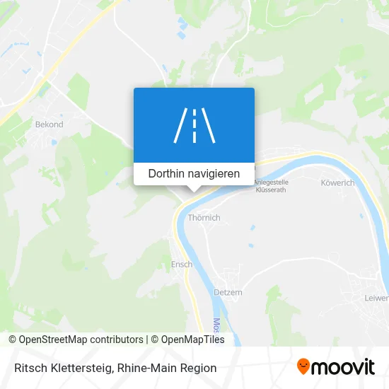 Ritsch Klettersteig Karte