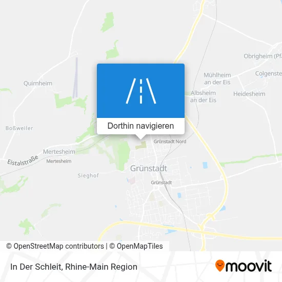 In Der Schleit Karte
