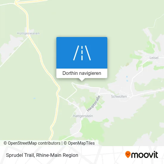Sprudel Trail Karte