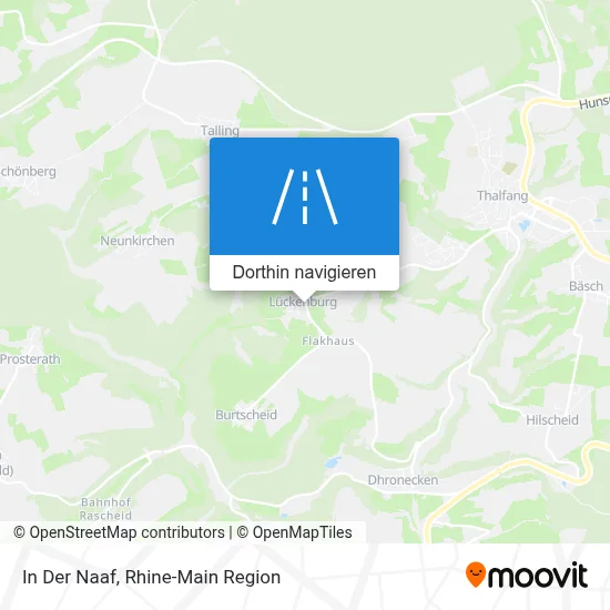 In Der Naaf Karte