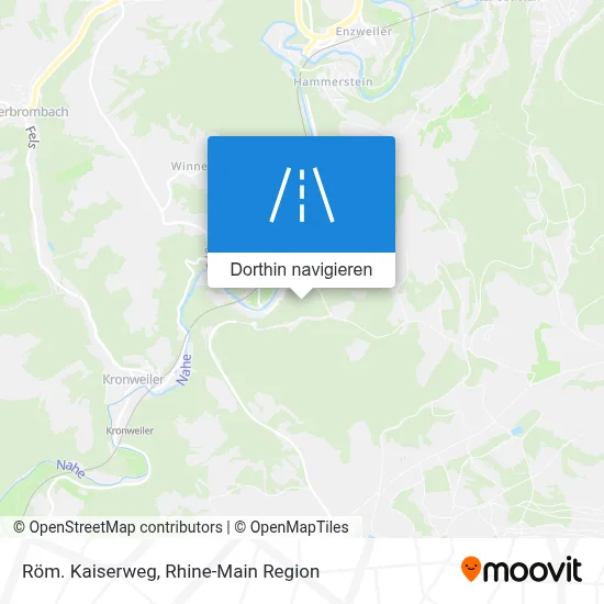 Röm. Kaiserweg Karte