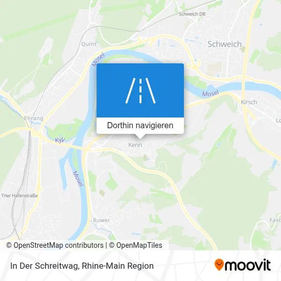 In Der Schreitwag Karte