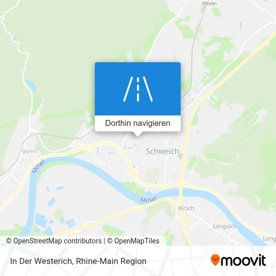 In Der Westerich Karte